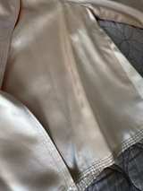 I. Magnin & Co. Vintage Beaded Silk Satin Top - Image 2