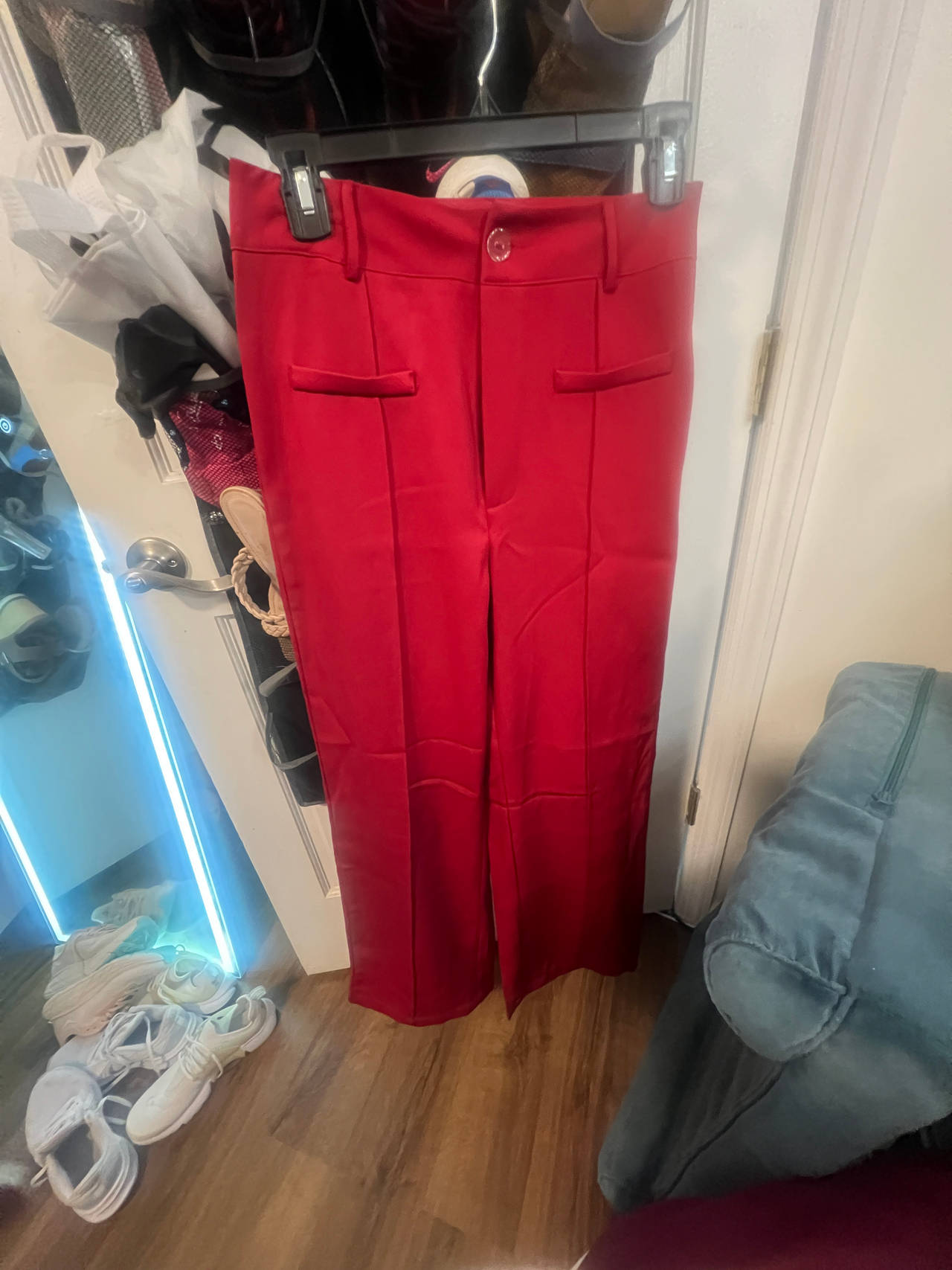 Red Dress Pants