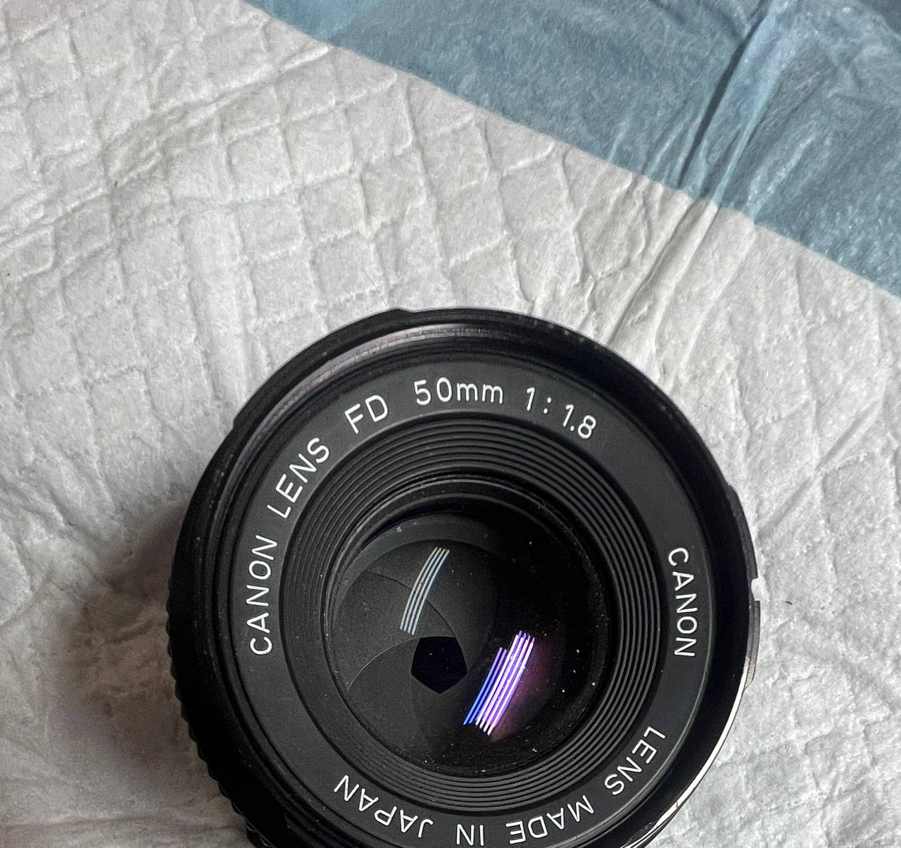 Canon FD 50mm f/1.8 Lens