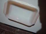 Fire-King Peach Lustre Rectangular Baking Dish - Image 4