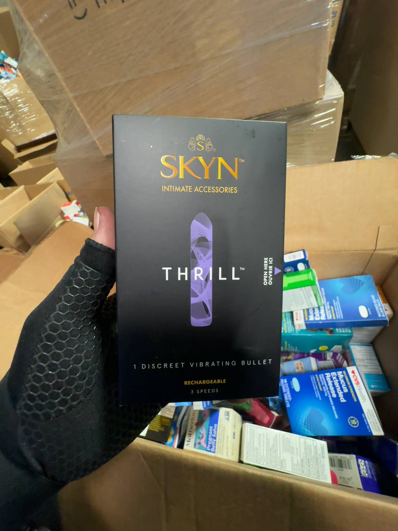 LifeStyles SKYN Thrill Discreet Vibrating Bullet Massager