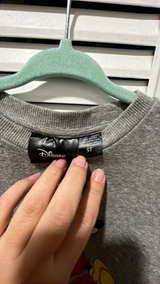 Girls 5T Disney Mickey Mouse Gray Sweatshirt - Image 2