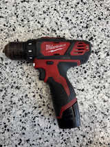 Milwaukee M12 Cordless Drill Driver with battery  - Image 1