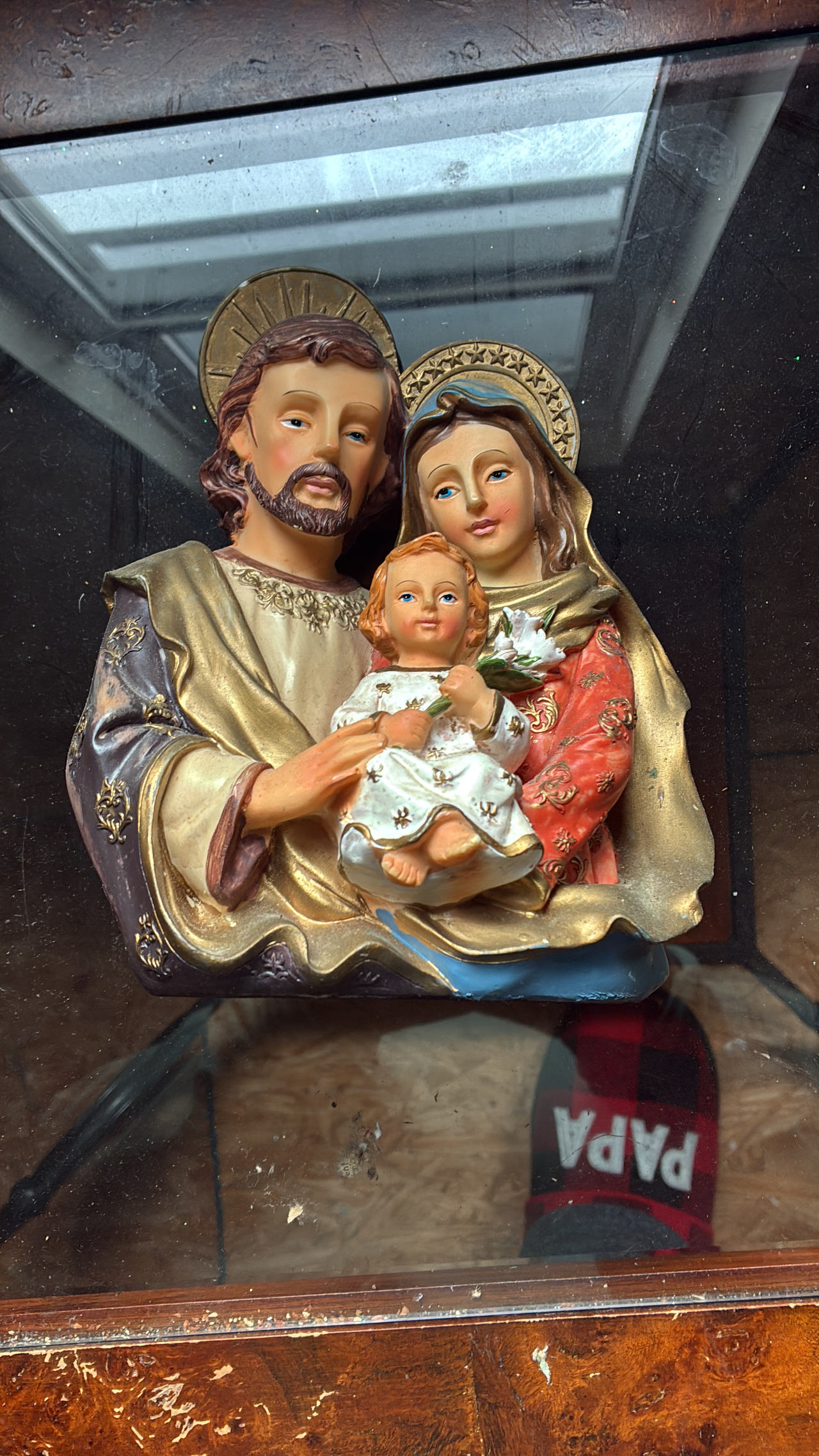 Holy Family Religious Figurine Statue