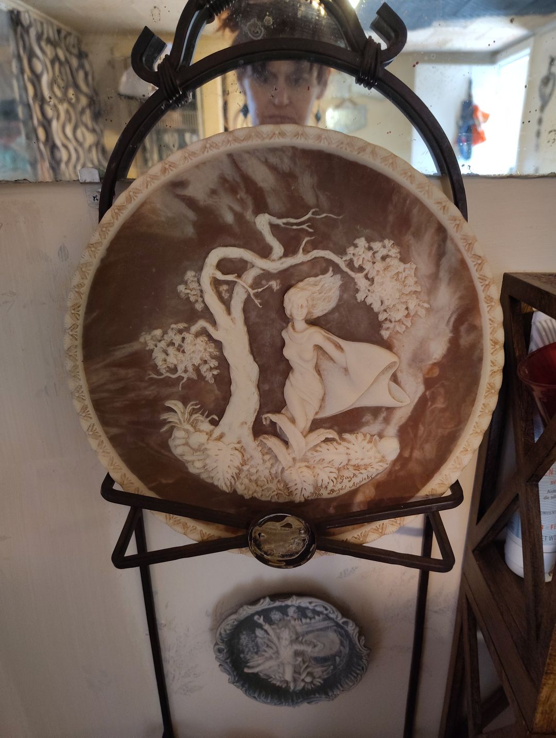 Incolay Studios The Bright Apples Plate by Gayle Bright Appleby