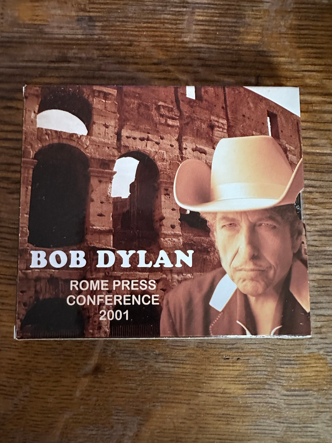 Bob Dylan Rome Press Conference 2001 CD Great Condition