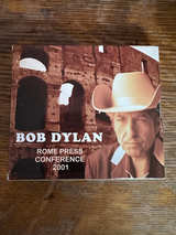 Bob Dylan Rome Press Conference 2001 CD Great Condition - Image 1