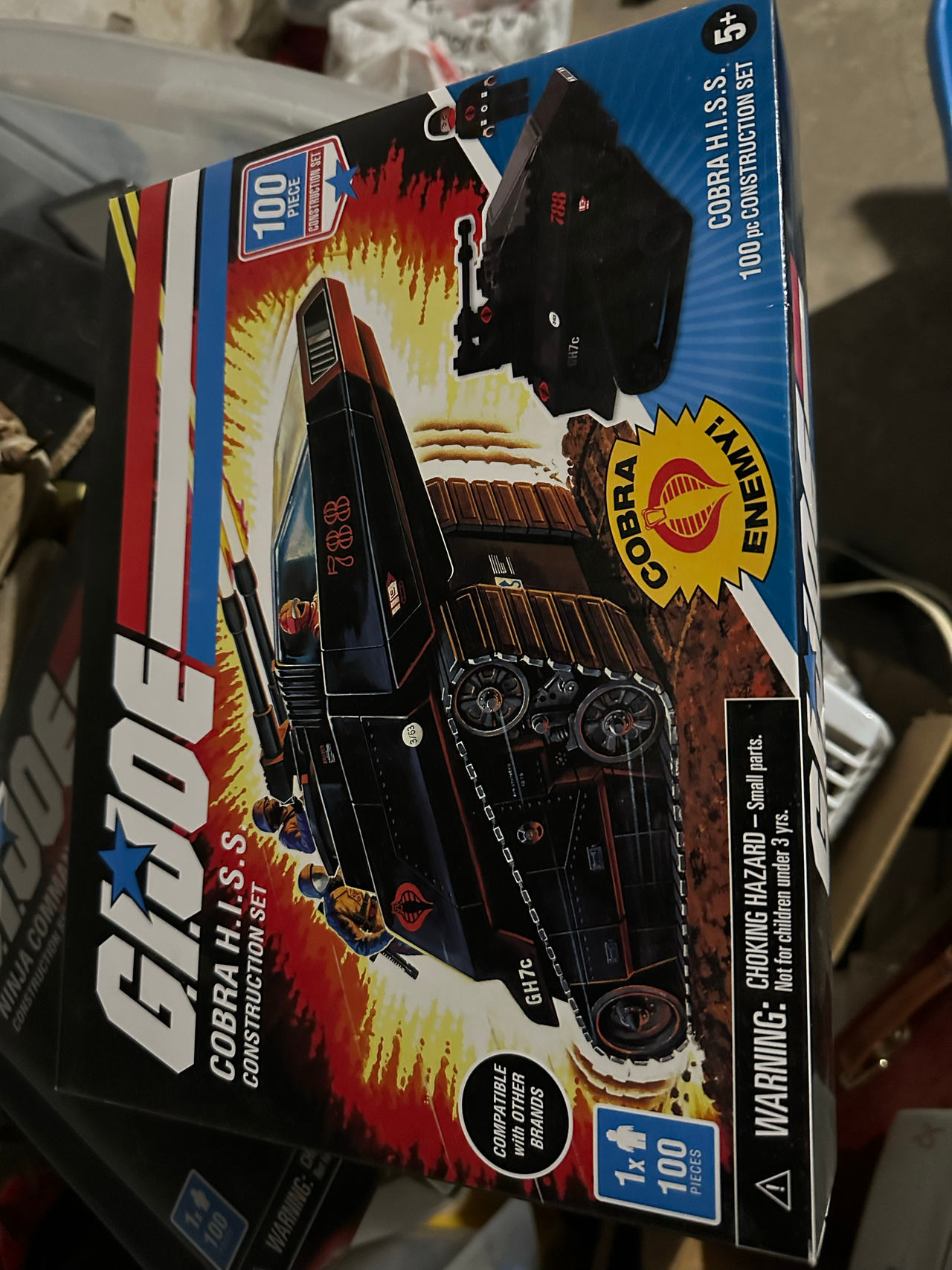 G.I. Joe Cobra H.I.S.S. 100pc Construction Set