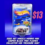 Hot Wheels 2002 Treasure Hunt Mini Cooper Black - Image 1