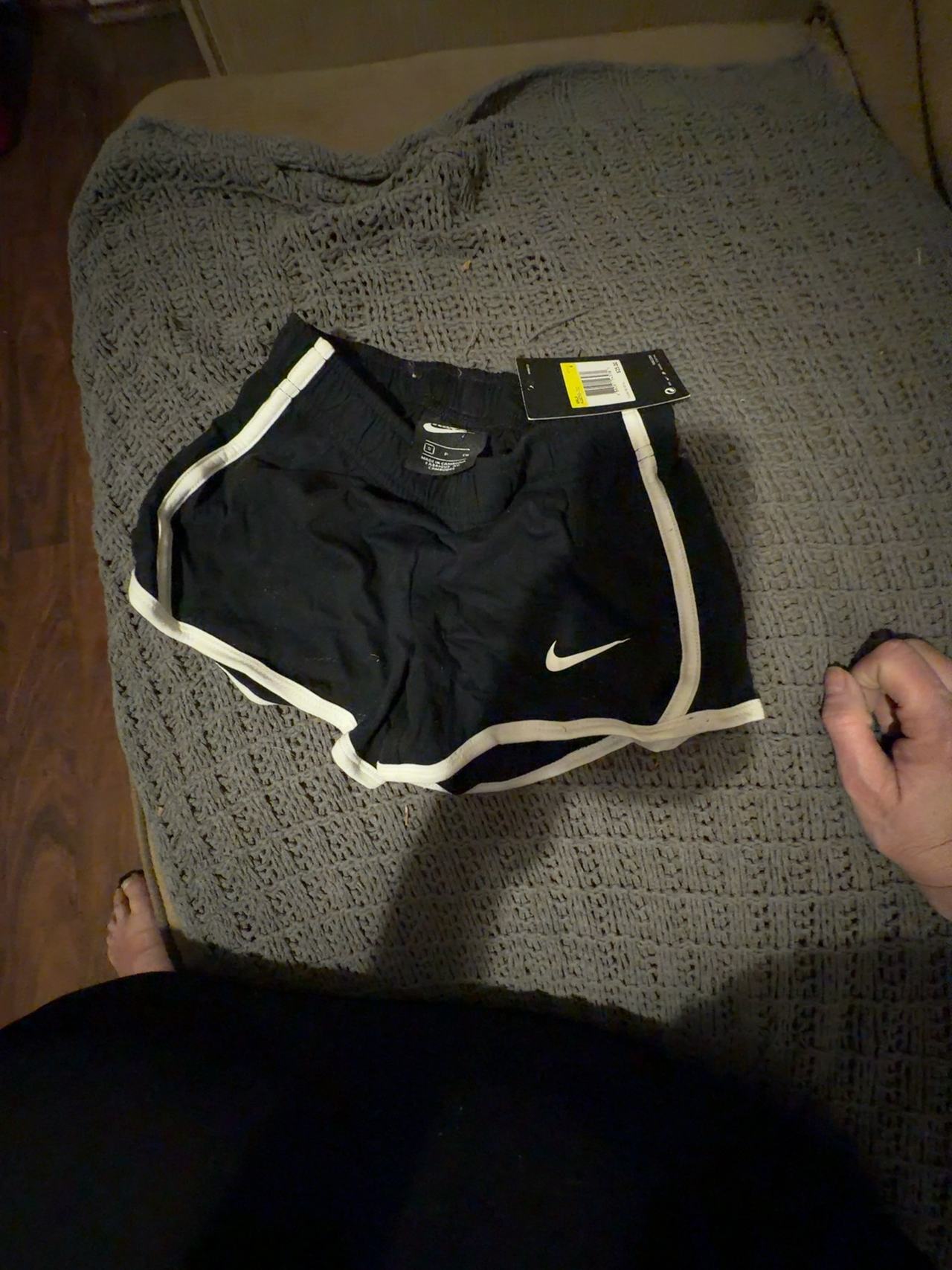 Nike Tempo Shorts Black Girls Size XS