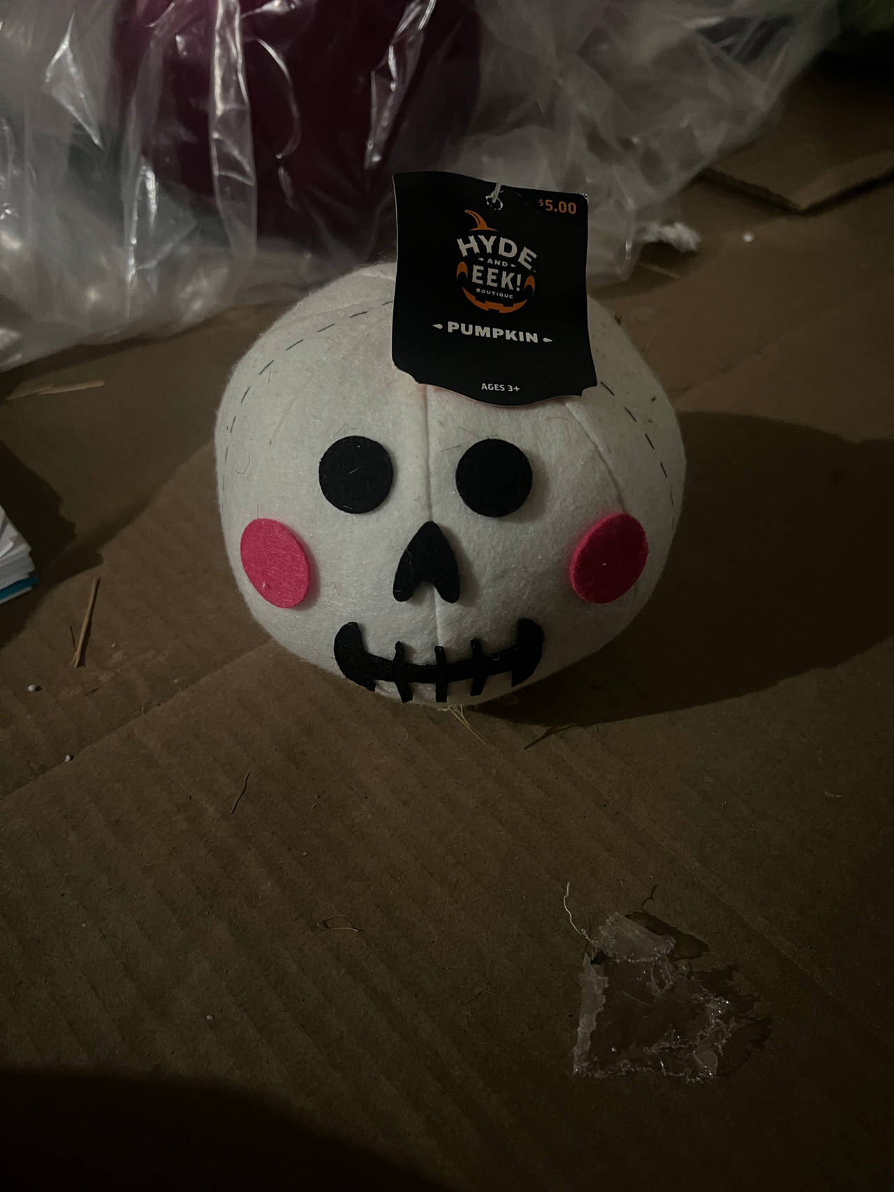 Hyde & EEK! Boutique Plush Pumpkin