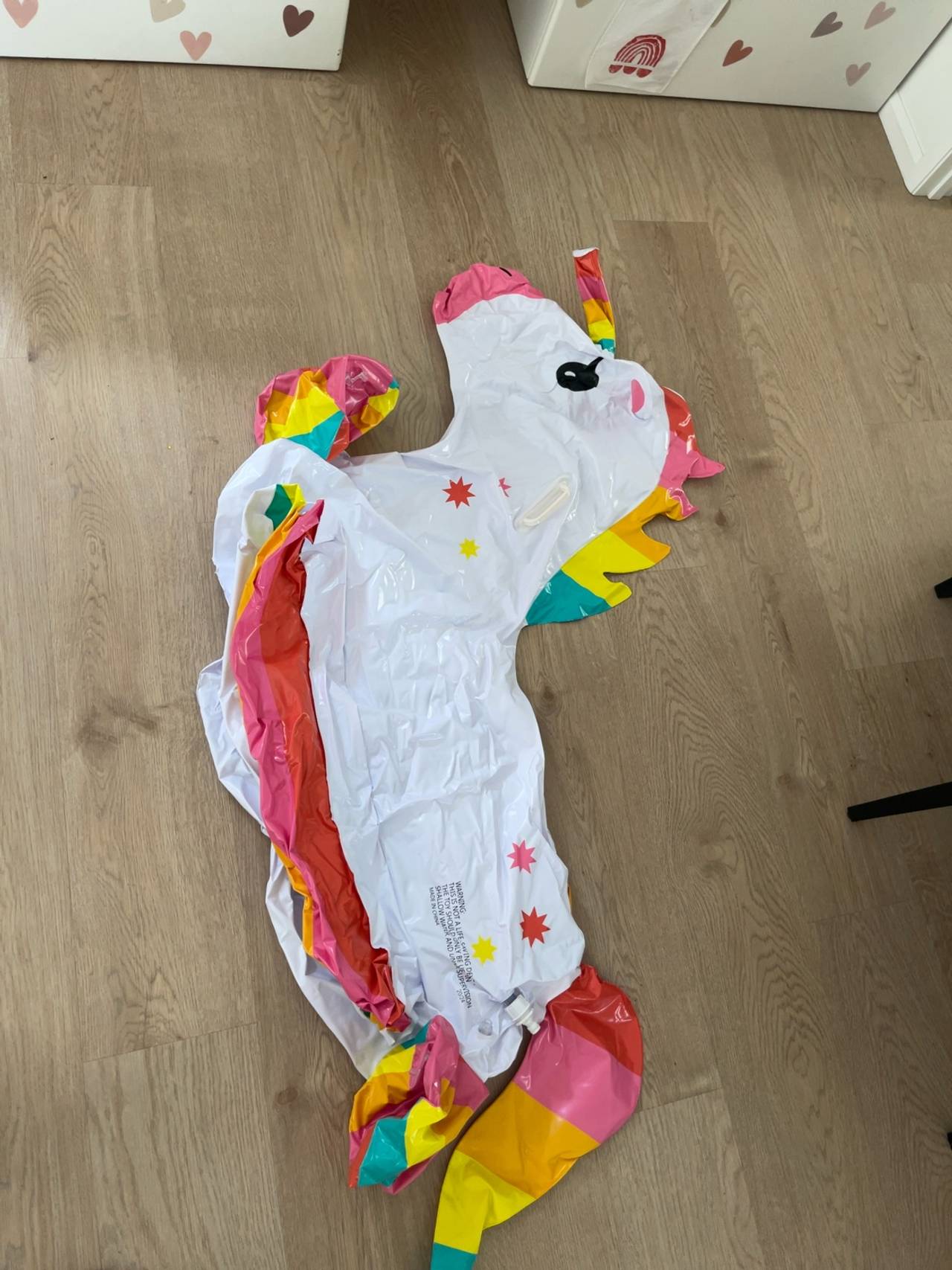 Giant Colorful Inflatable Unicorn Swim Float Lawn Sprinkler