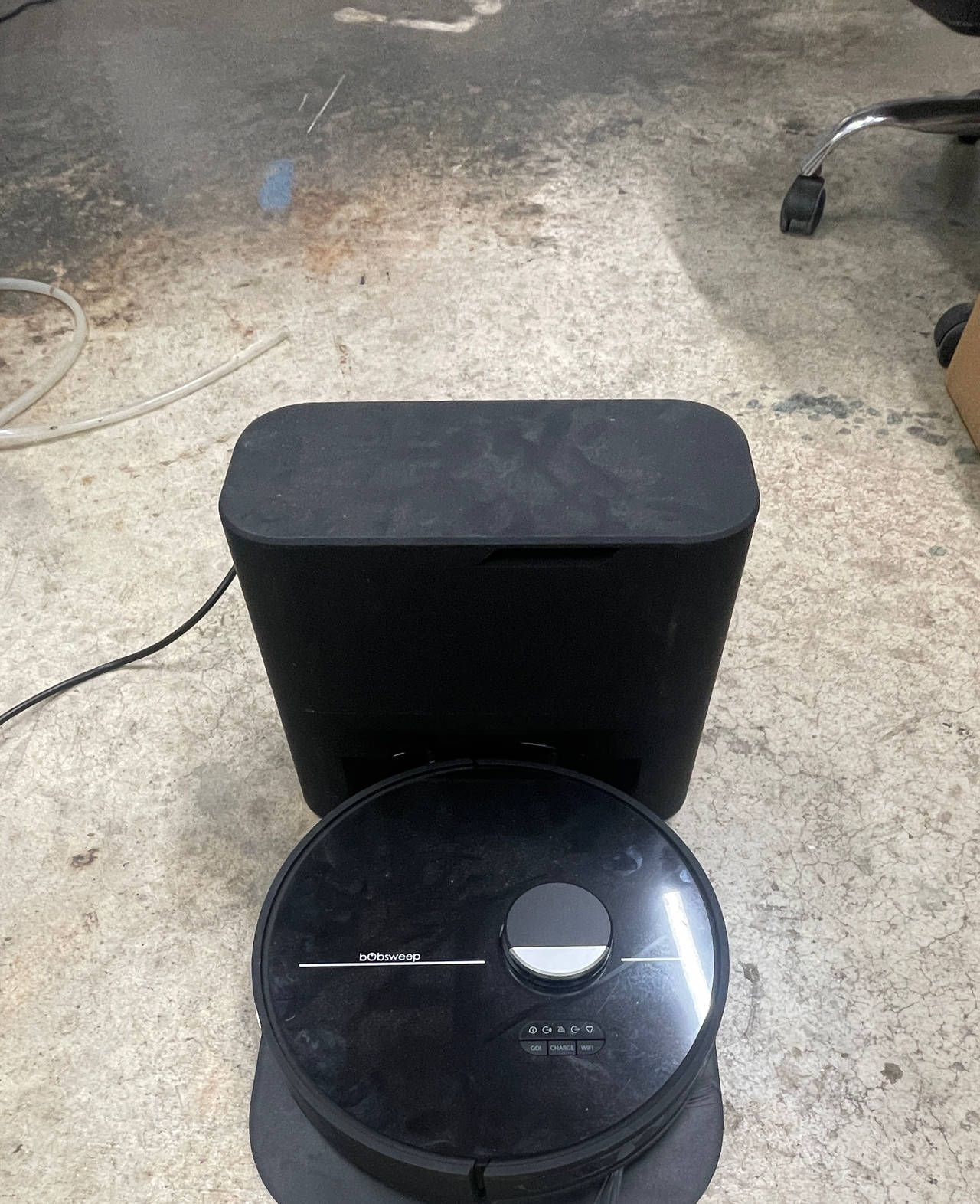 bObsweep Dustin Self-Emptying Robot Vacuum & Mop