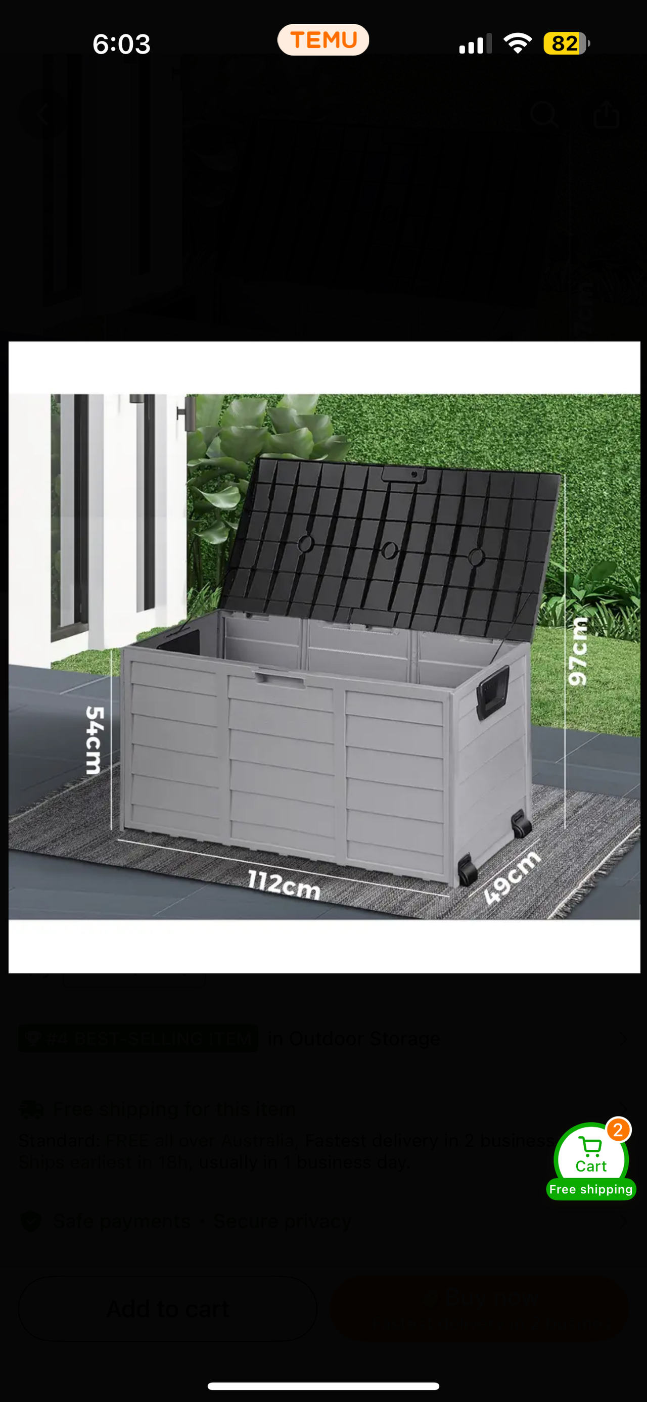 Outdoor Storage Box