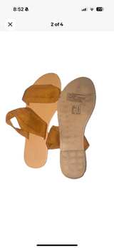 Forever 21 Faux Suede Two-Strap Slide Sandals - Image 3