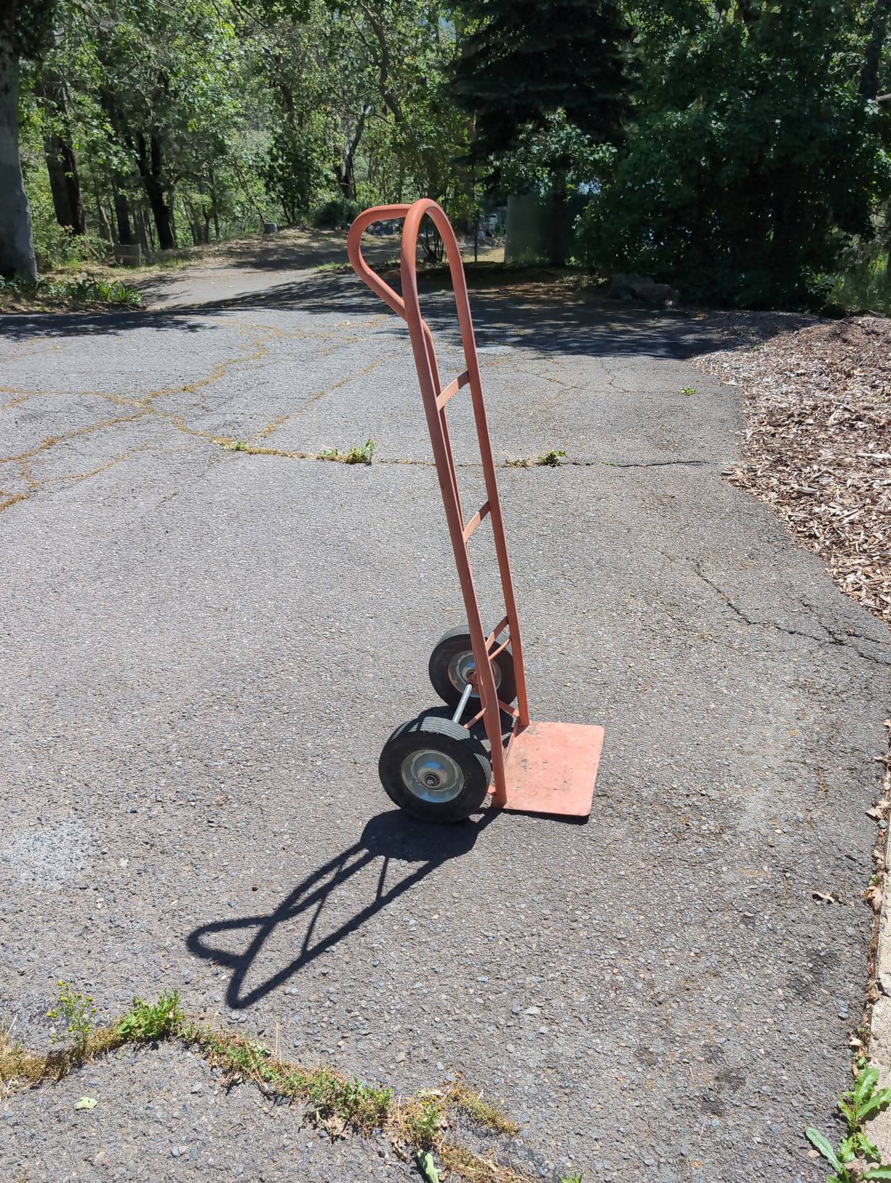 Heavy Duty P-Handle Hand Truck