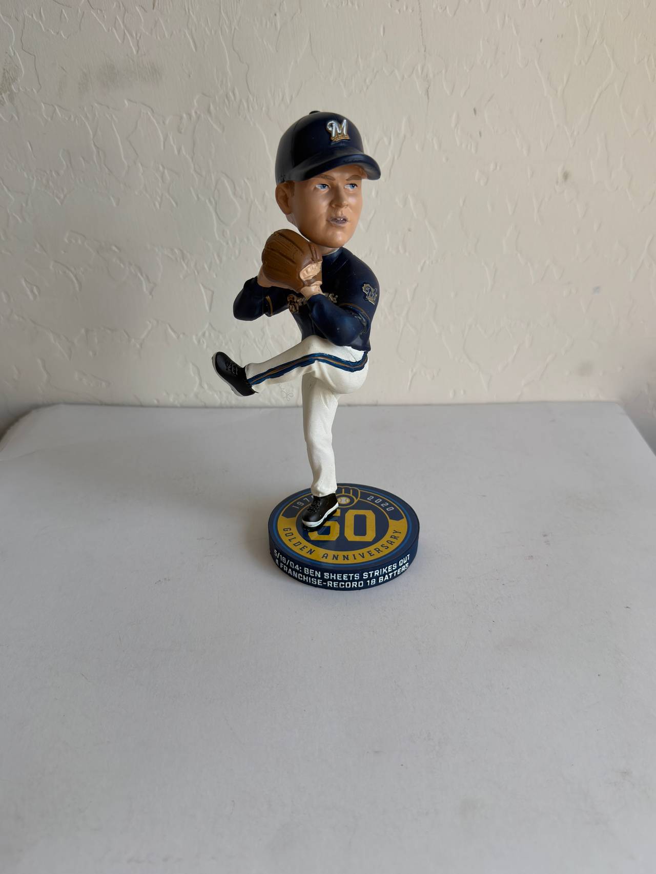 Ben Sheets 50th Anniversary Bobblehead