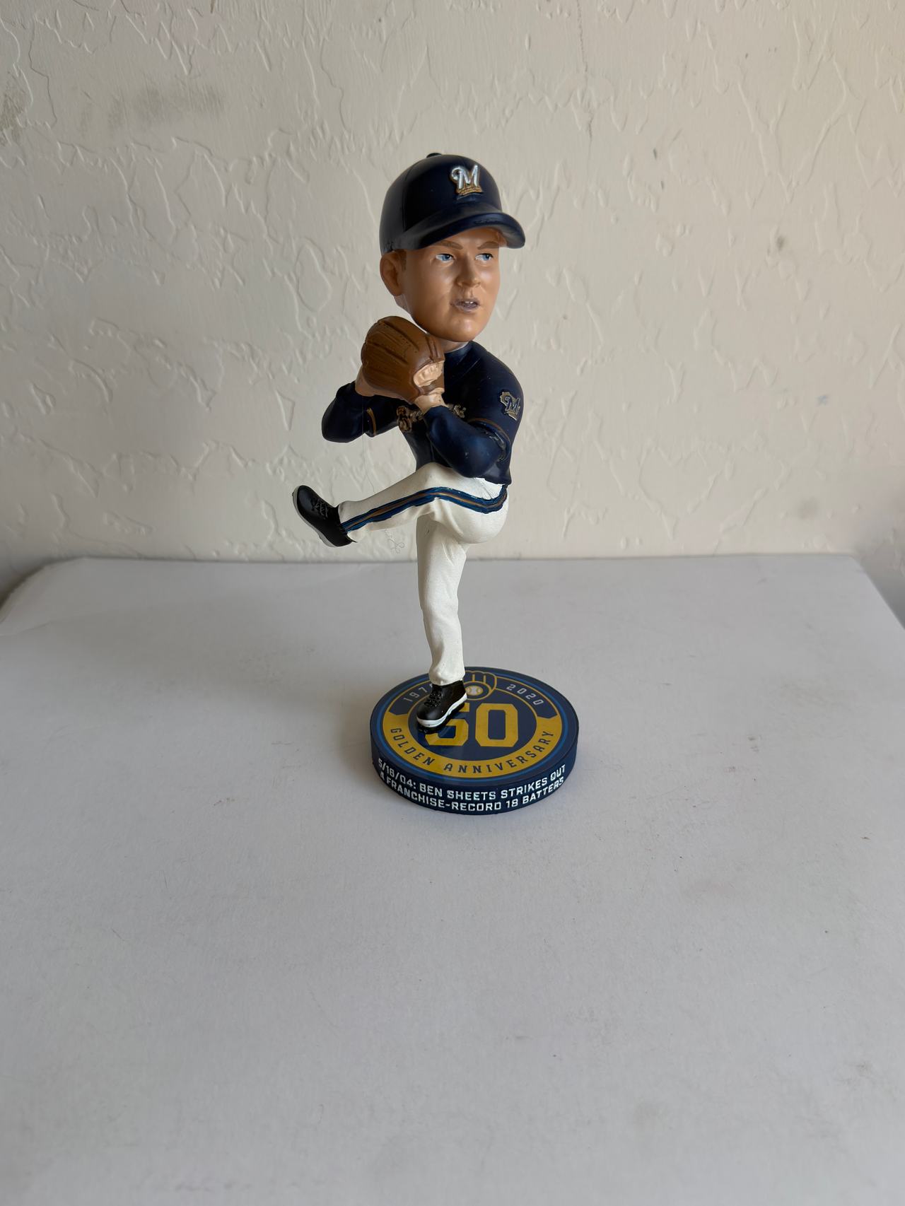Ben Sheets 50th Anniversary Bobblehead
