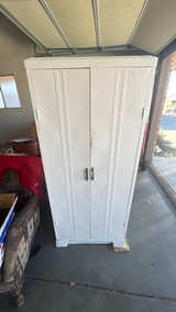 Hallowell Industrial Storage Cabinet White METAL 36"W x 24"D x 78"H - Image 6