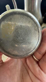 C K Tiel Holland Real Pewter Coffee/Tea Set - Image 3