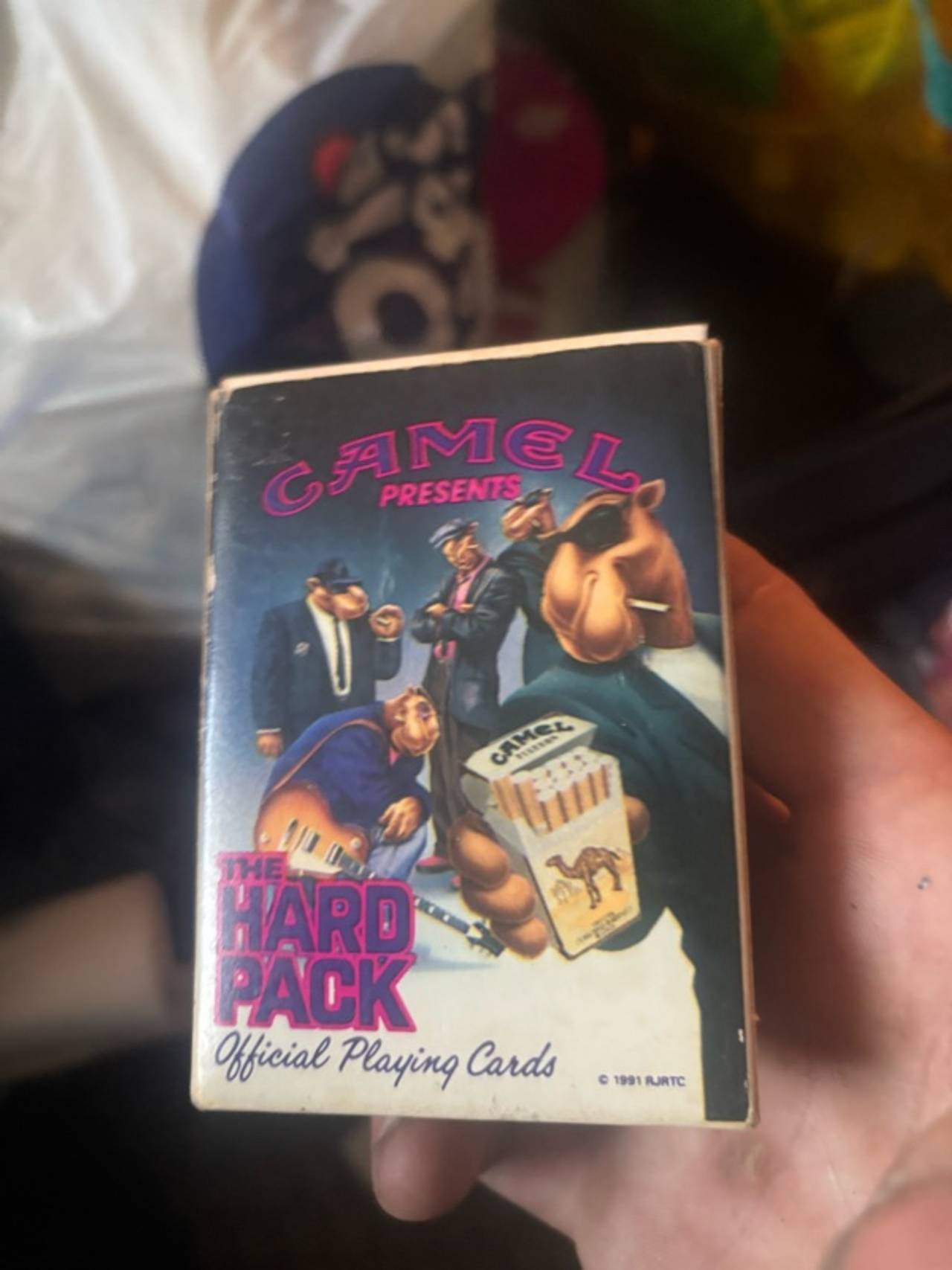 Camel 1991 The Hard Pack Playing Cards (sealed)