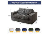 MAXYOYO Bean Bag Chair for Adults - Dark Grey - Image 2