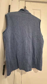 Ralph Lauren Blue Zip Vest Large  - Image 4