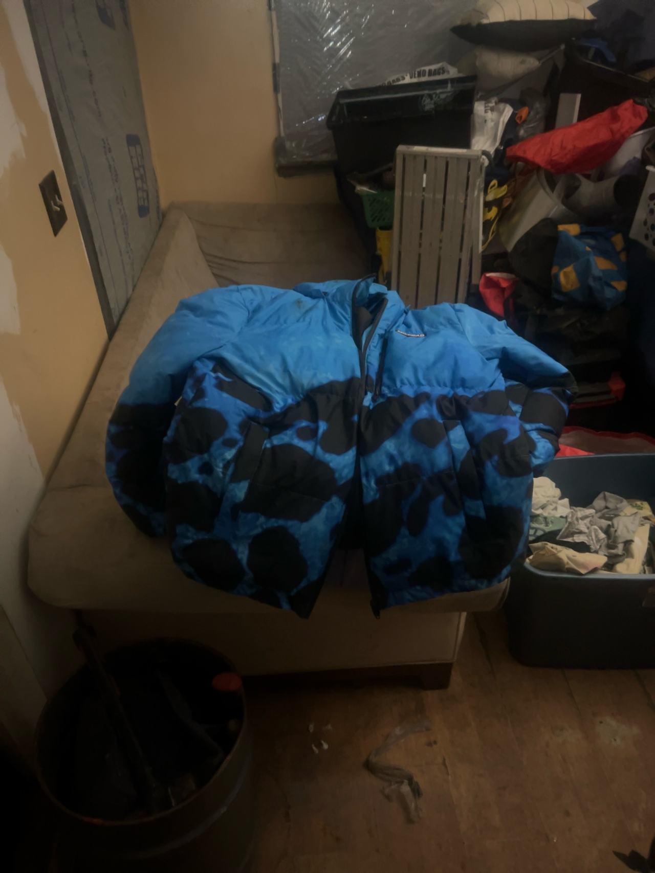 Poison Puffer Jacket Blue/Black