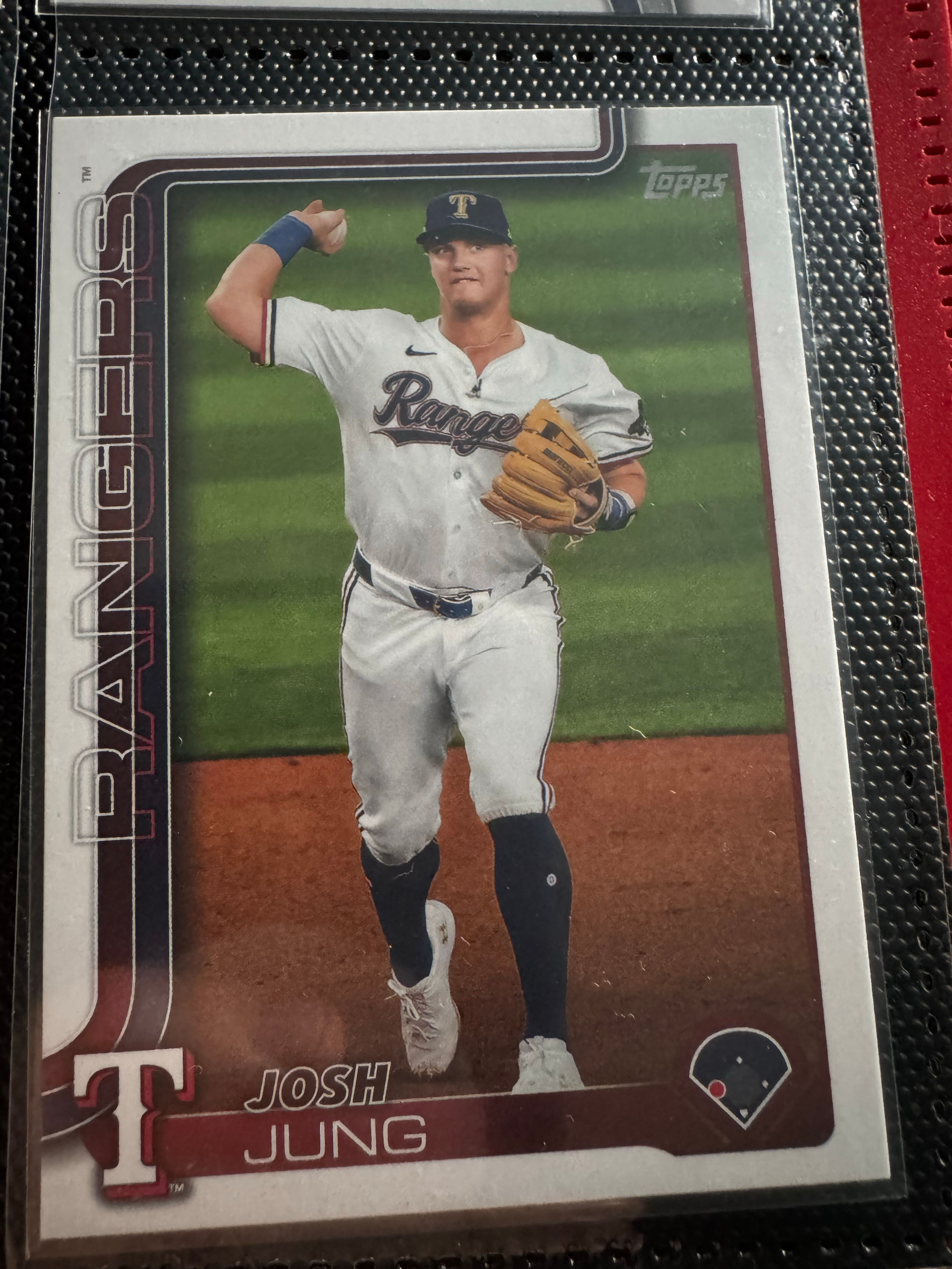 Josh Jung Baseball Card