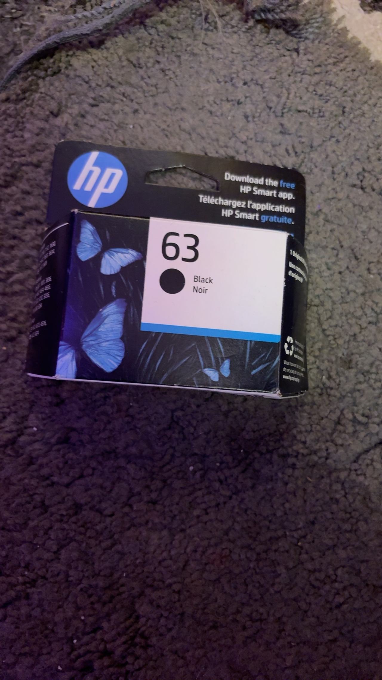 HP 63 Black Ink Cartridge