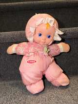 Playskool My Very Soft Baby Doll Pink Plush Flowers - Image 1