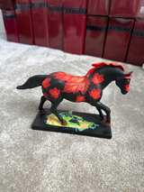 Trail of Painted Ponies maple leaf pony Figurine signed by artist - Image 4