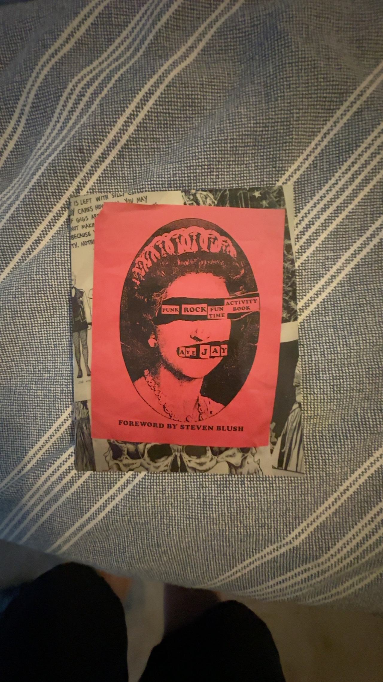 Aye Jay Punk Rock Fun Time Activity Book Paperback