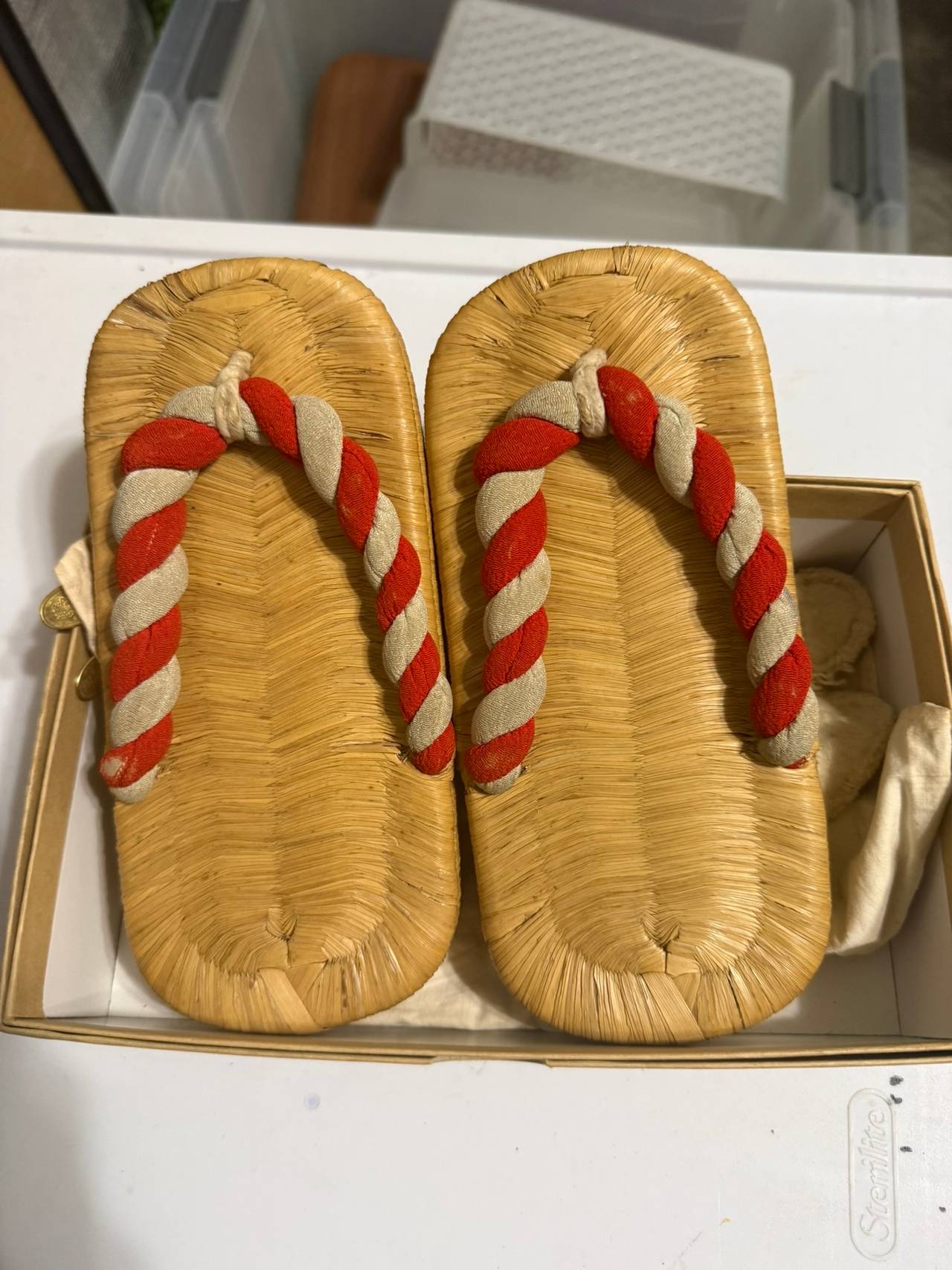Japanese Straw Zori Sandals
