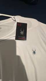 Spyder Men's Performance Long Sleeve Shirt XLT White NWT - Image 2