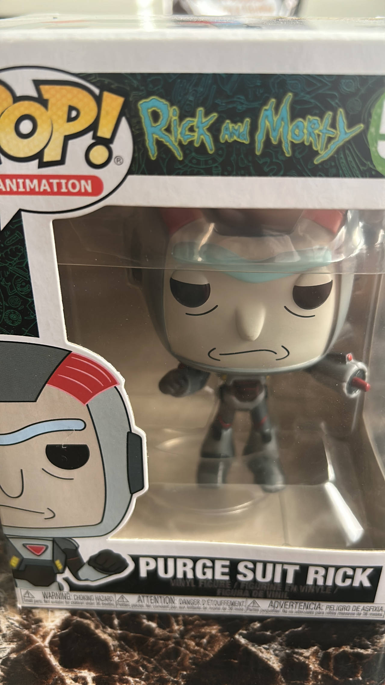 Funko Pop! Animation: Rick and Morty - Purge Suit Rick
