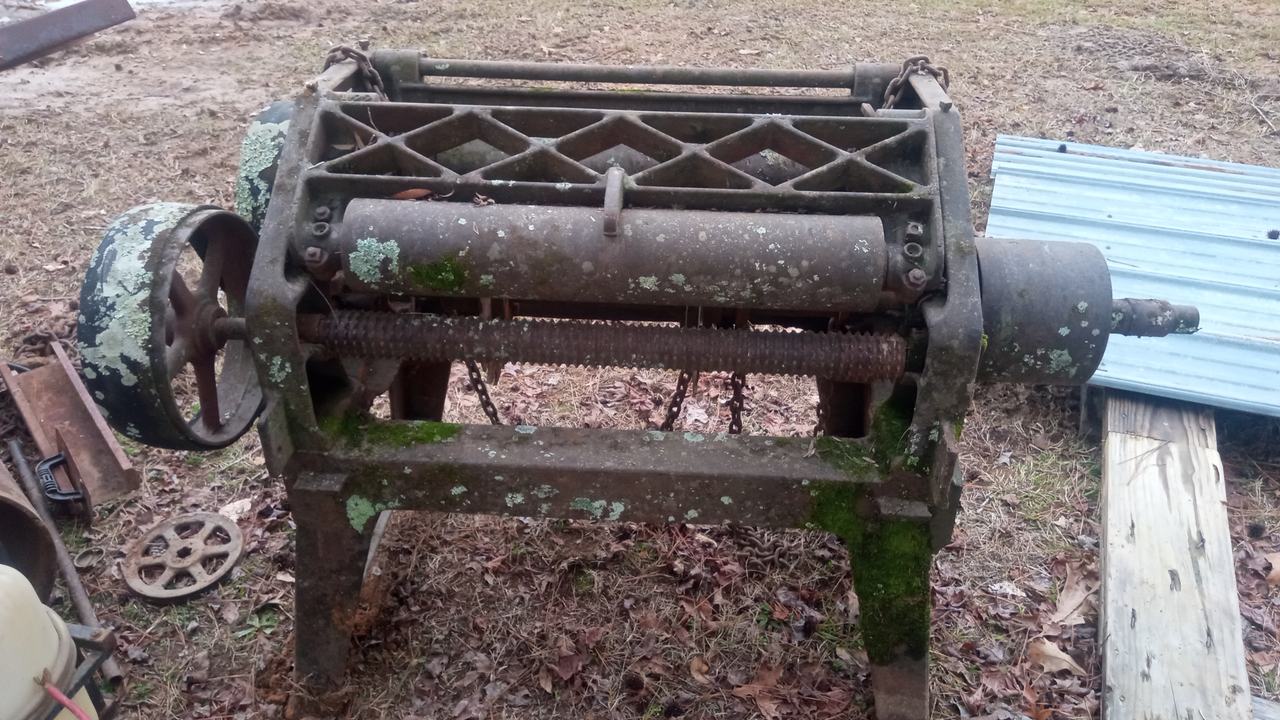 Antique Cast Iron Wood Planer