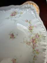 Haviland Limoges Pink Floral Serving Bowls - Image 3