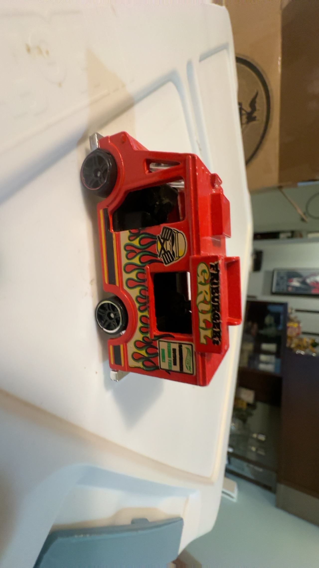 Hot Wheels 1983 Friburger's Grill Red Food Truck