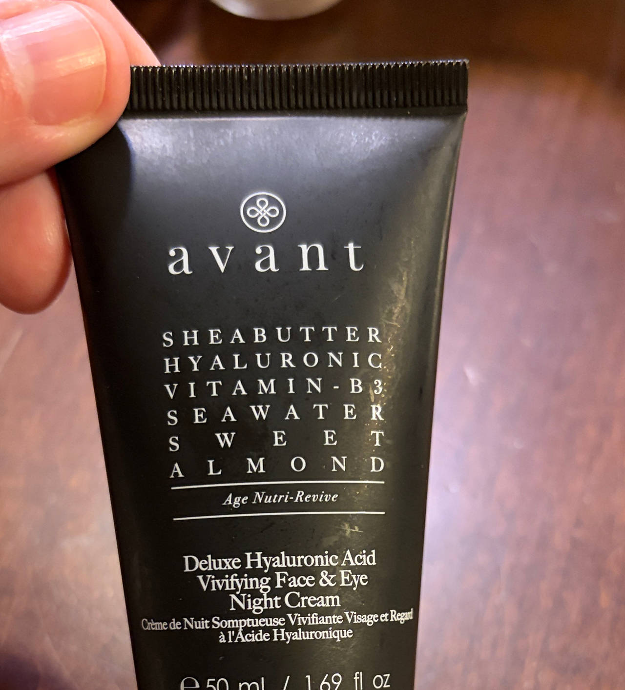 Avant Deluxe Hyaluronic Acid Vivifying Face & Eye Night Cream