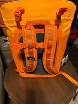 YETI Hopper M12 Soft Backpack Cooler in RARE King Crab Orange - Image 3