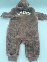 babyGap Star Wars Chewie Sherpa One Piece 3-6 Months Brown Chewbacca Bunting - Image 3