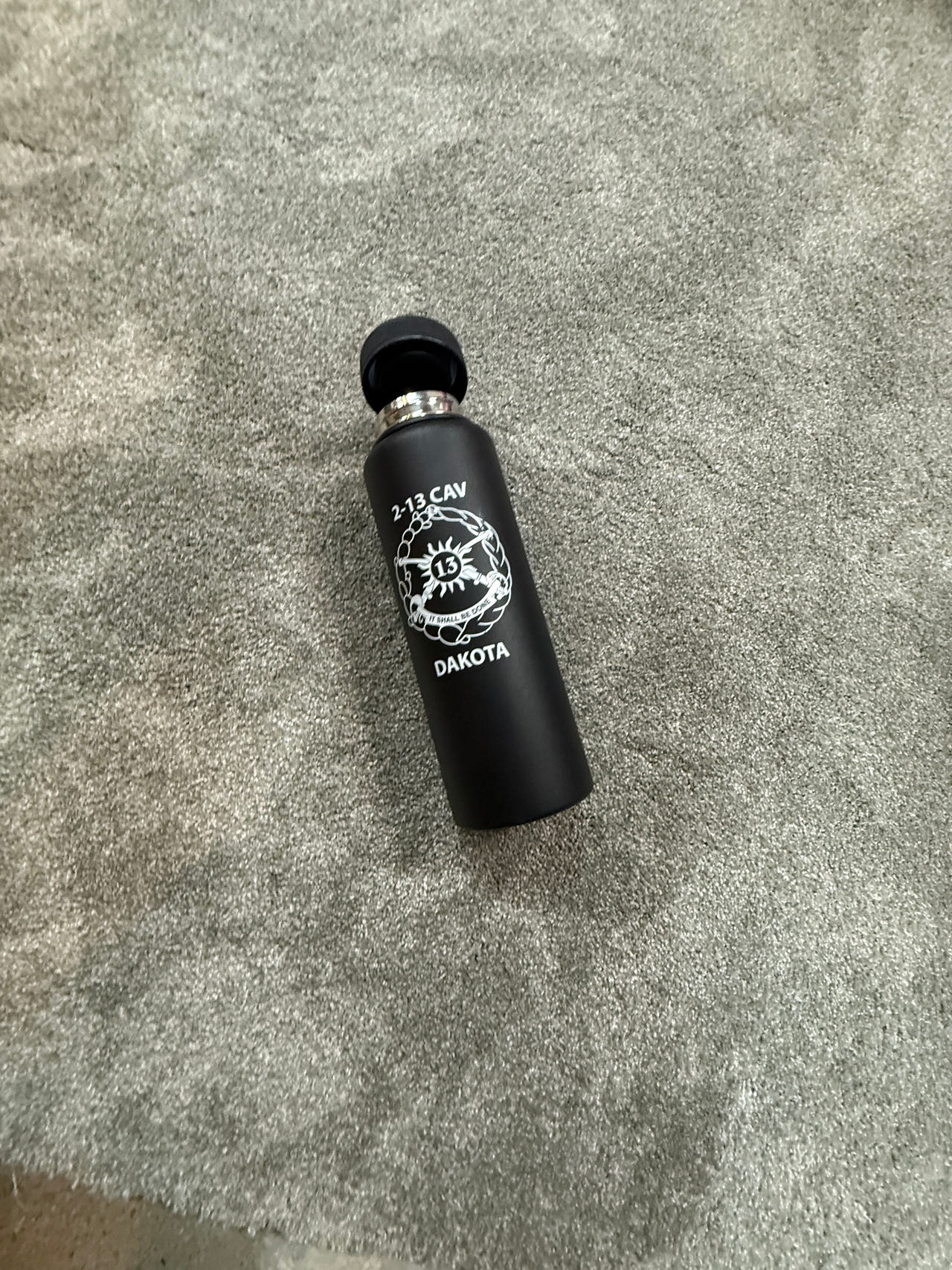 Custom Engraved Stainless Steel Water Bottle