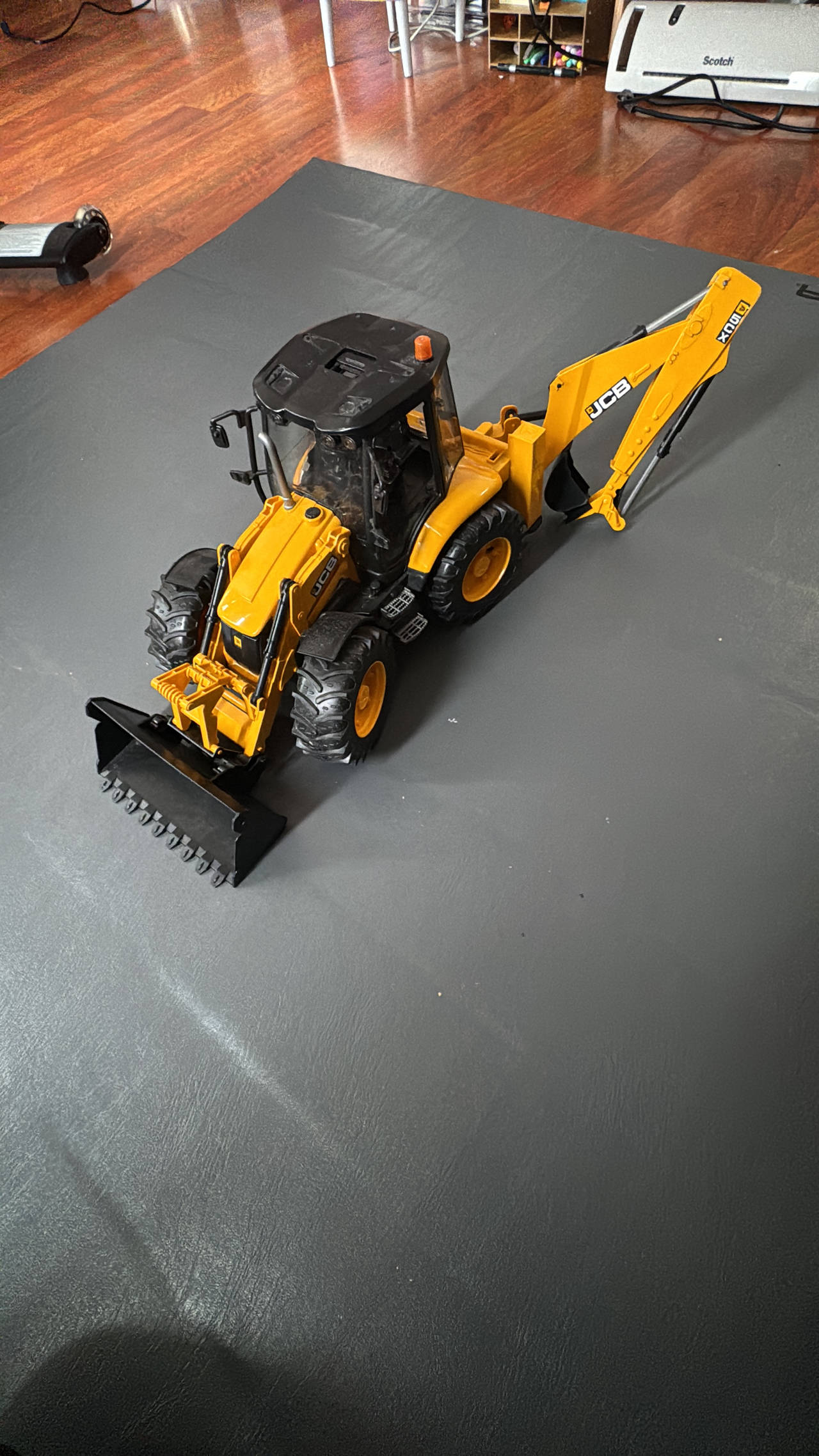 JCB Backhoe Loader Diecast Model