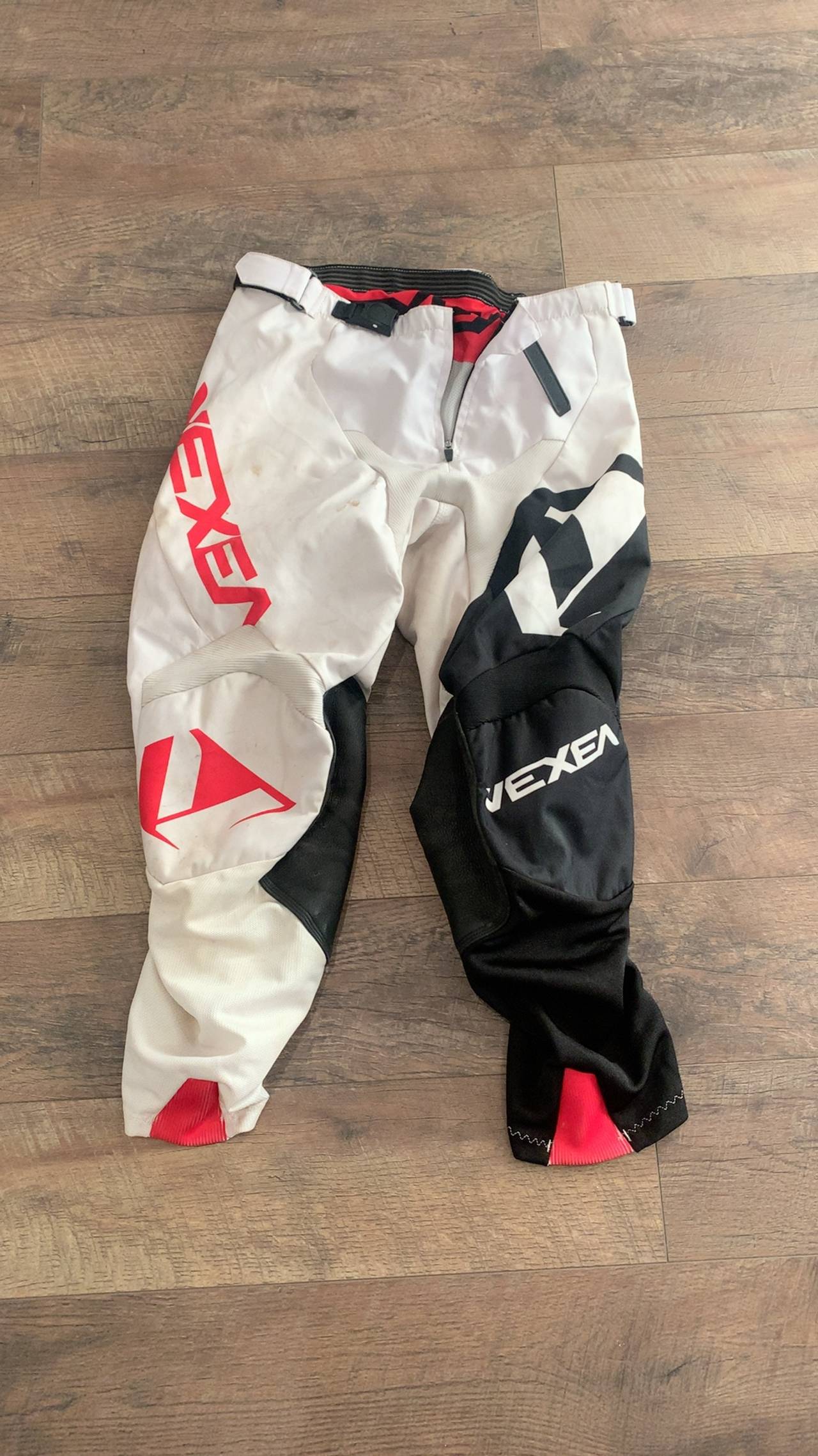 Answer Trinity Adult MX Pants White/Red/Black