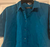 Lauren Ralph Lauren Linen Short Sleeve Button Down Shirt - Image 1