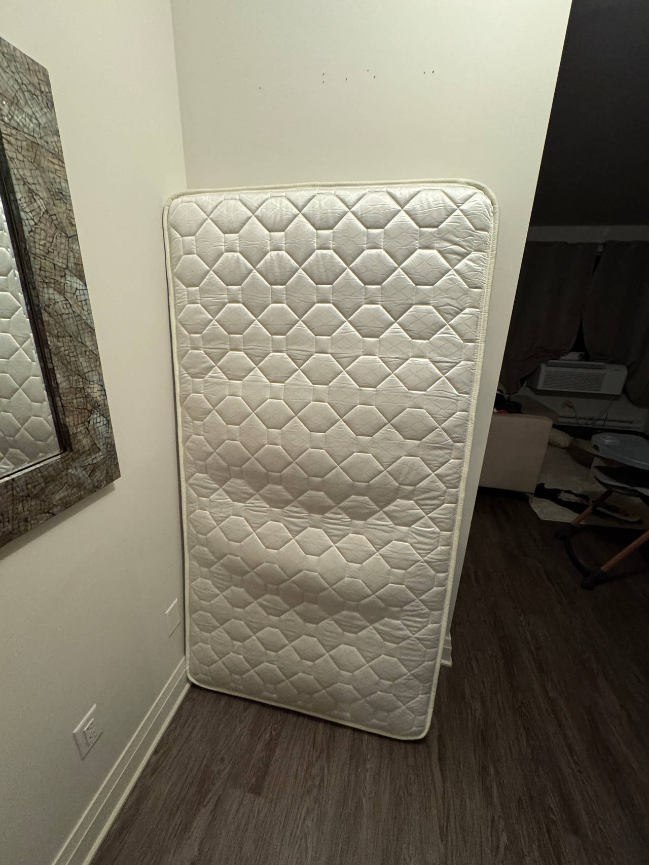 Twin Mattress, two used three brand new 