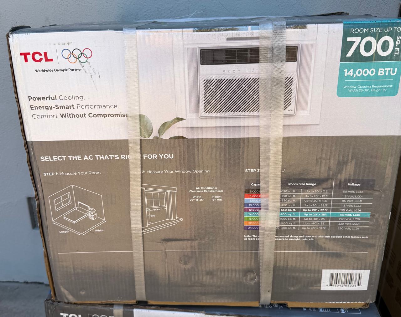 TCL 14,000 BTU Window Air Conditioner