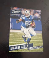 2017 Panini Prestige Dwayne Allen #114 New England Patriots Football Card - Image 1