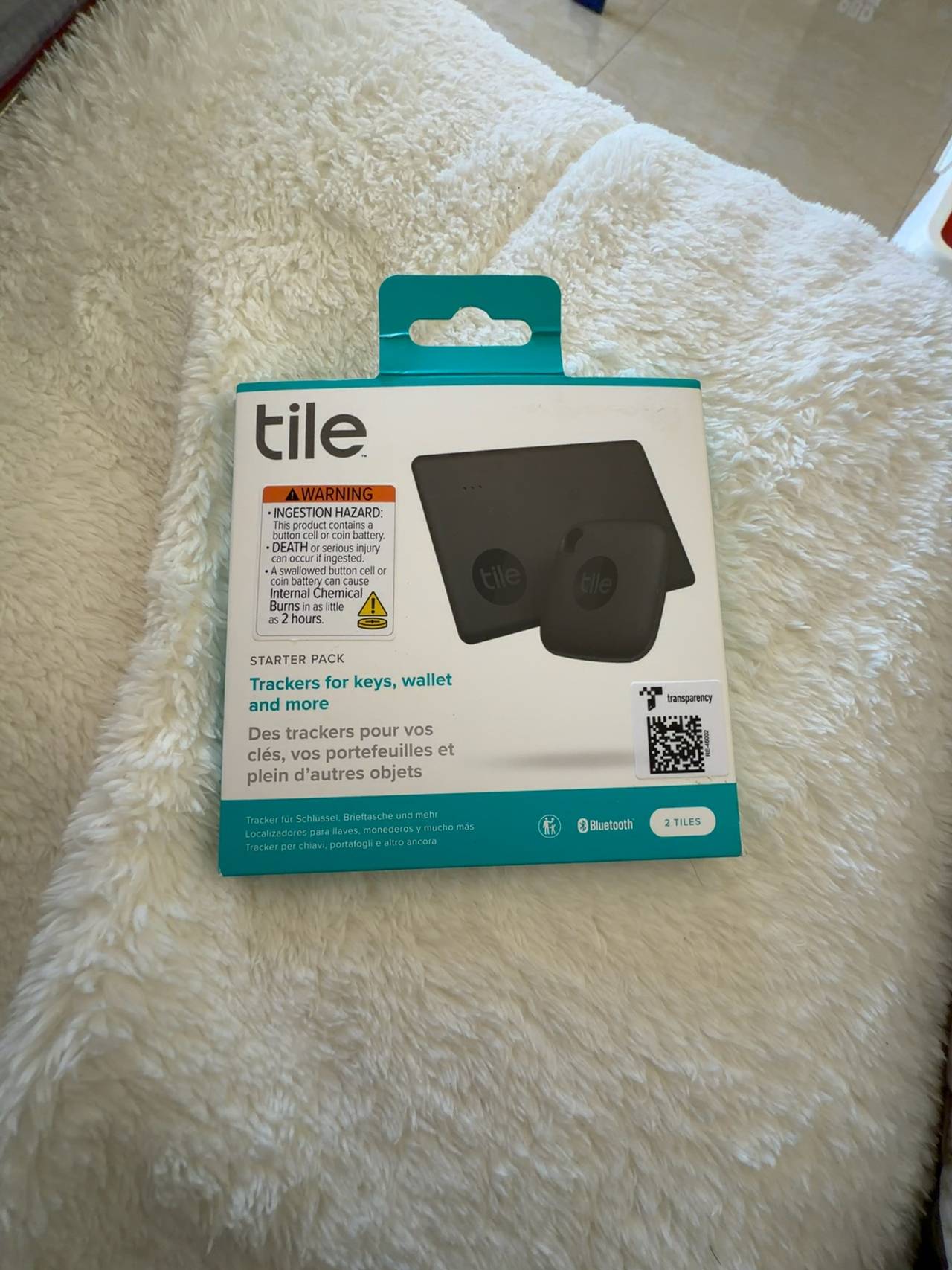 Tile Mate Essentials Bluetooth Tracker Pack Black